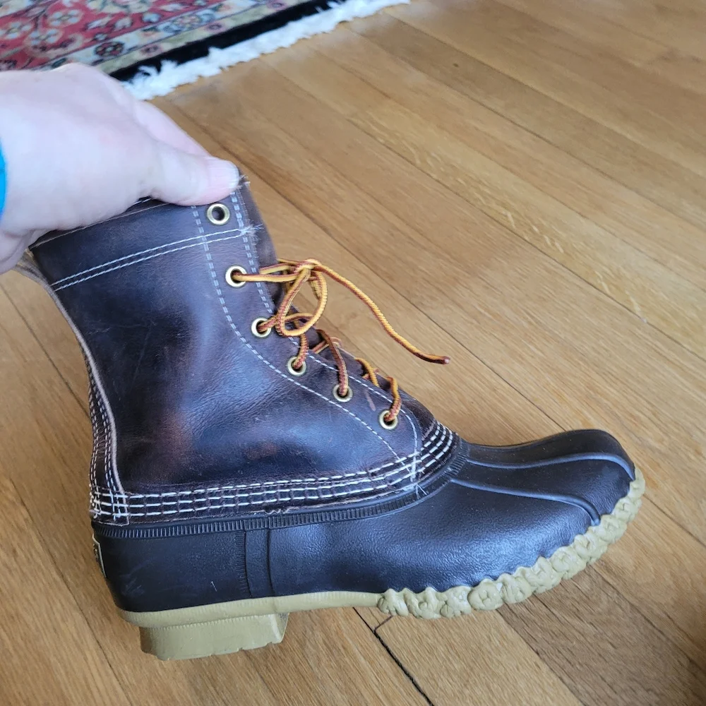 L.L.Bean Plaid Flannel Lined 8